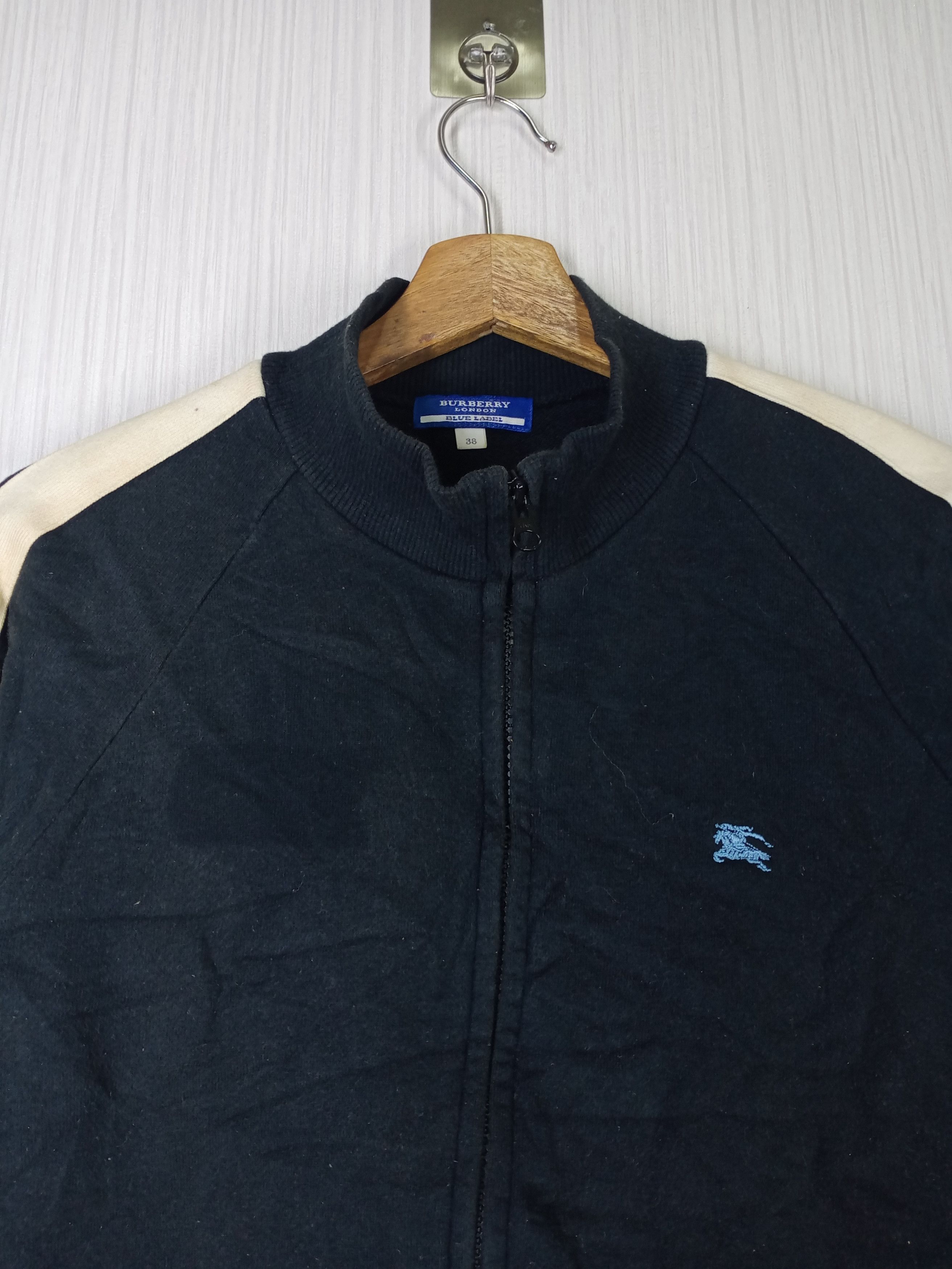 Burberry Rare Burberry London Blue Label Zipper Sweatshirt Size US XS / EU 42 / 0 - 6 Thumbnail