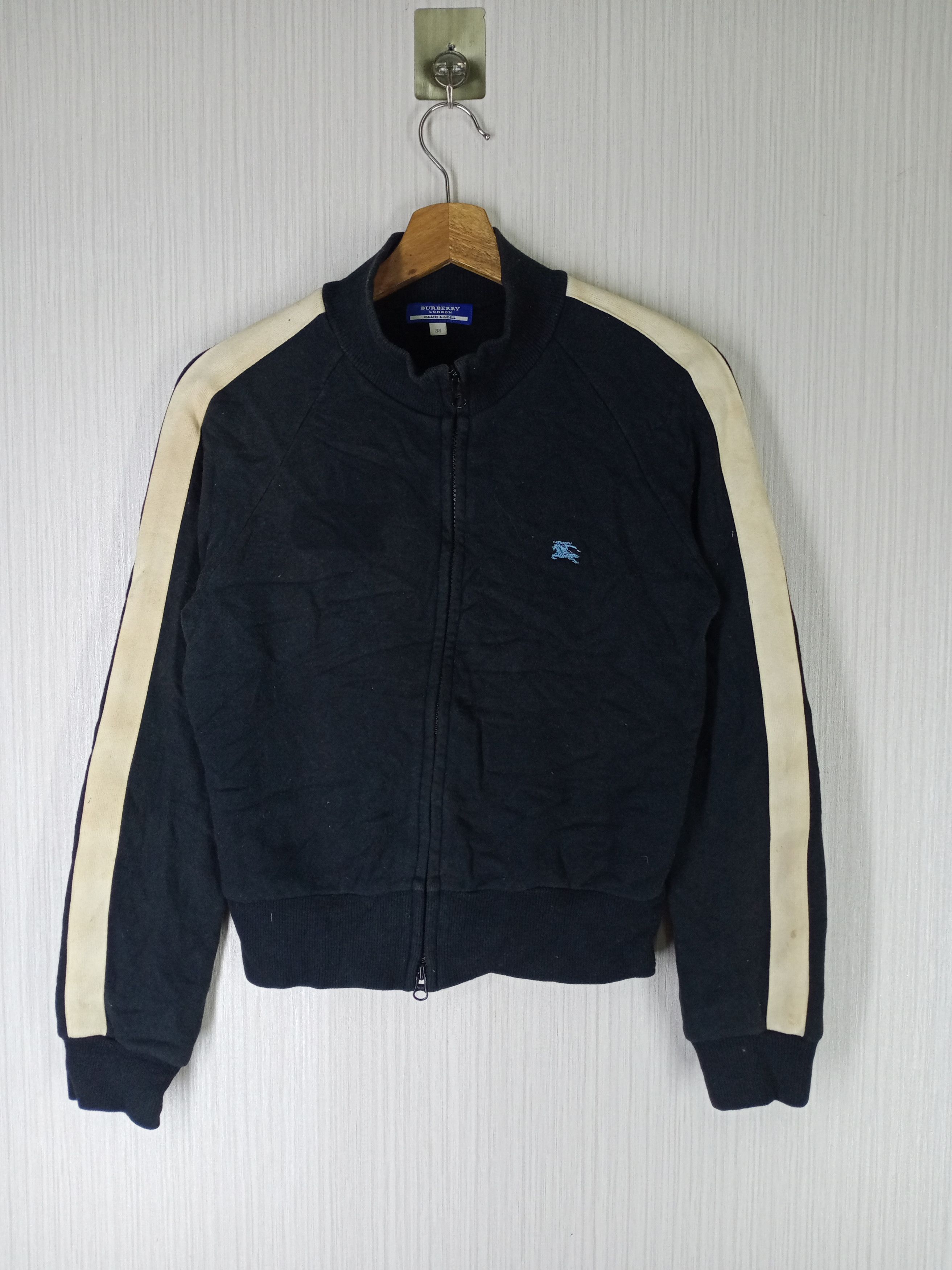 Burberry Rare Burberry London Blue Label Zipper Sweatshirt Size US XS / EU 42 / 0 - 1 Thumbnail
