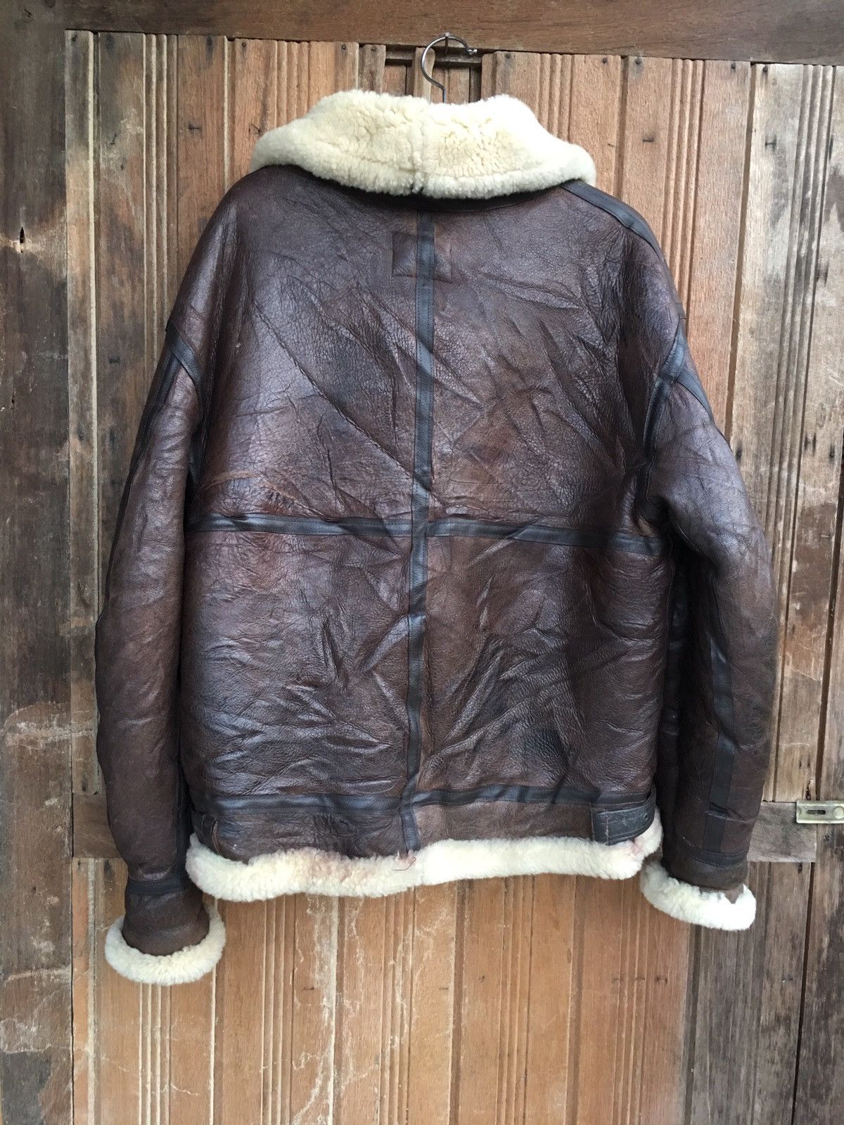 Avirex VINTAGE AVIREX B-3 LEATHER JACKET SIZE 40 SHEEPSKIN SHEARLIN Size US M / EU 48-50 / 2 - 2 Thumbnail