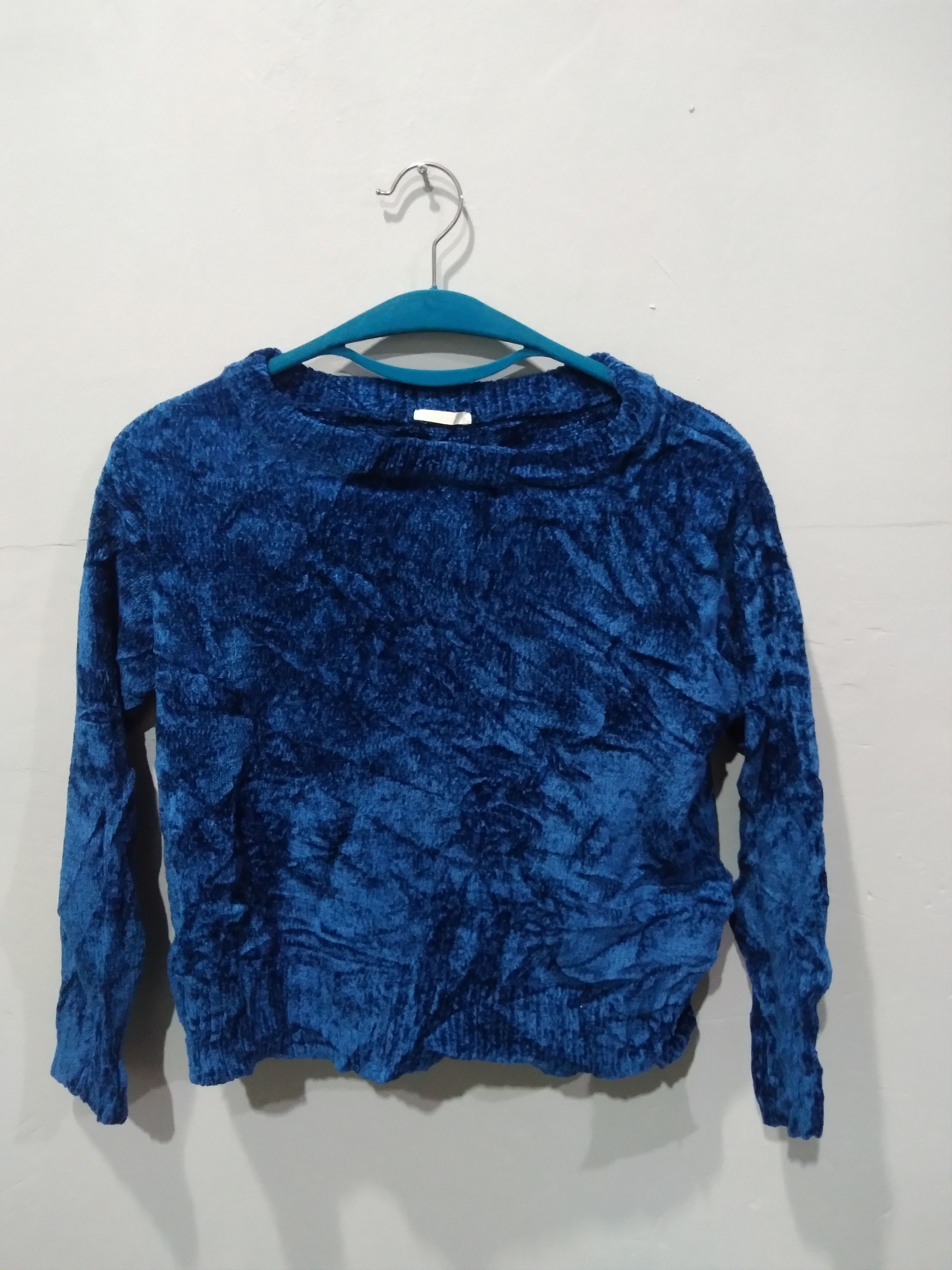 Japanese Brand JAPANESE DESIGNER EMERALD GREEN CROP TOP KNITTED Size S / US 4 / IT 40 - 1 Thumbnail