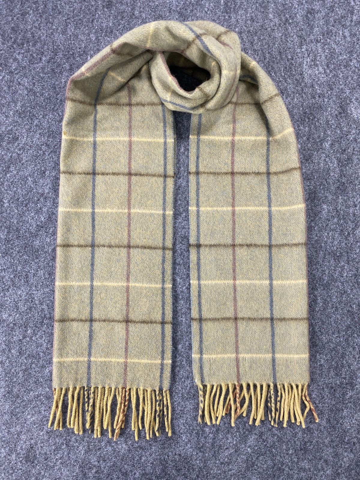 Burberry Vintage Burberry Scarf/Muffler -T038 Size ONE SIZE - 2 Thumbnail