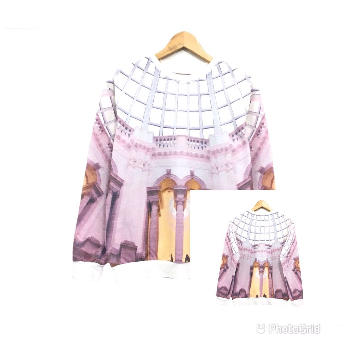 Japanese Brand Arista Equestrians Over Print Sweatshirt Size US M / EU 48-50 / 2 - 3 Thumbnail