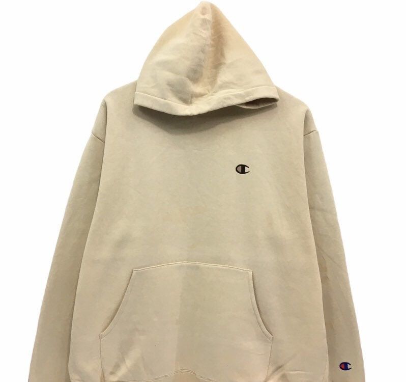 Champion × Sports Specialties CHAMPION Small Logo Beige Hoodie Size US XL / EU 56 / 4 - 4 Thumbnail