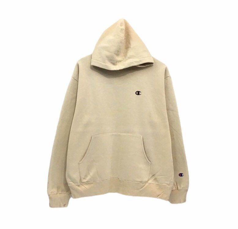 Champion × Sports Specialties CHAMPION Small Logo Beige Hoodie Size US XL / EU 56 / 4 - 1 Thumbnail