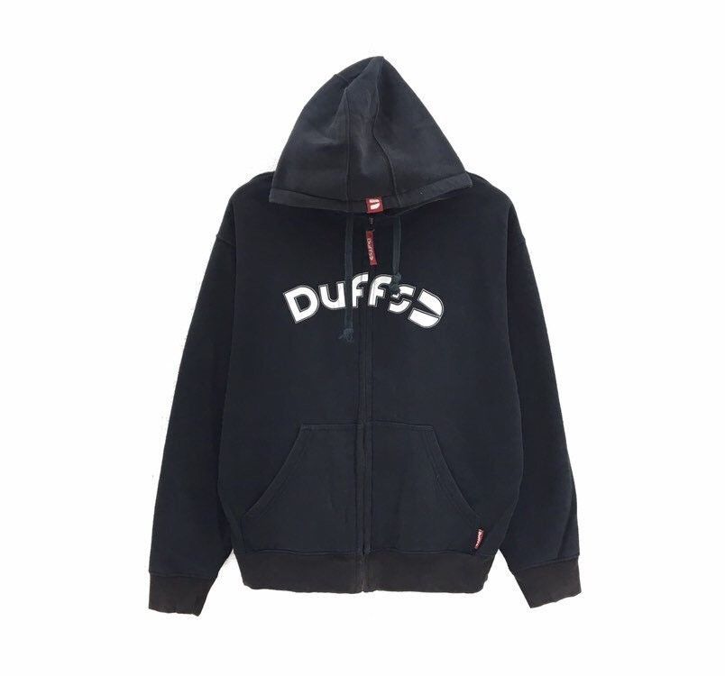 Vintage DUFFS SKATEBOARD Hoodie Size US S / EU 44-46 / 1 - 1 Thumbnail