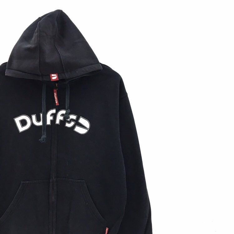 Vintage DUFFS SKATEBOARD Hoodie Size US S / EU 44-46 / 1 - 4 Thumbnail