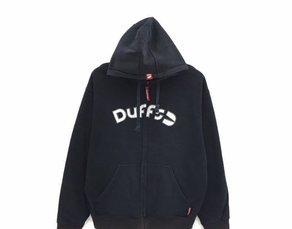 Vintage DUFFS SKATEBOARD Hoodie Size US S / EU 44-46 / 1 - 2 Thumbnail