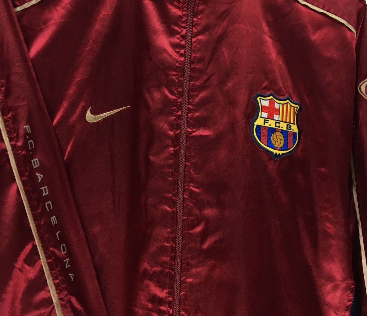 Nike × Sports Specialties Nike X Barcelona FC Zipped Up Jacket Size US XL / EU 56 / 4 - 7 Thumbnail