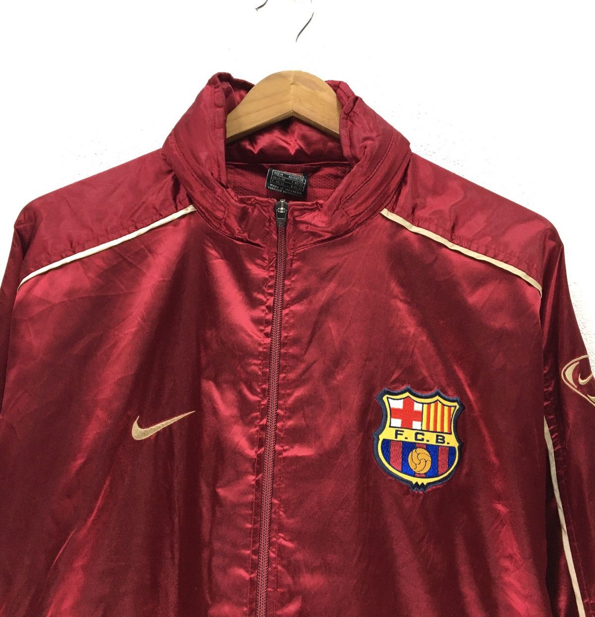 Nike × Sports Specialties Nike X Barcelona FC Zipped Up Jacket Size US XL / EU 56 / 4 - 5 Thumbnail