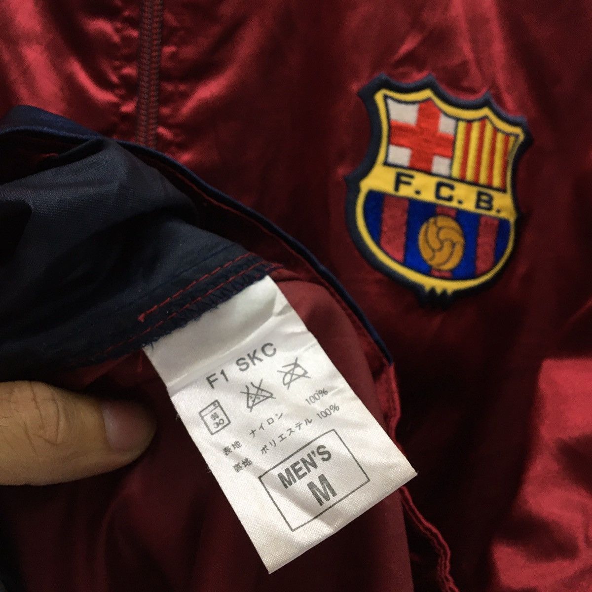 Nike × Sports Specialties Nike X Barcelona FC Zipped Up Jacket Size US XL / EU 56 / 4 - 10 Thumbnail