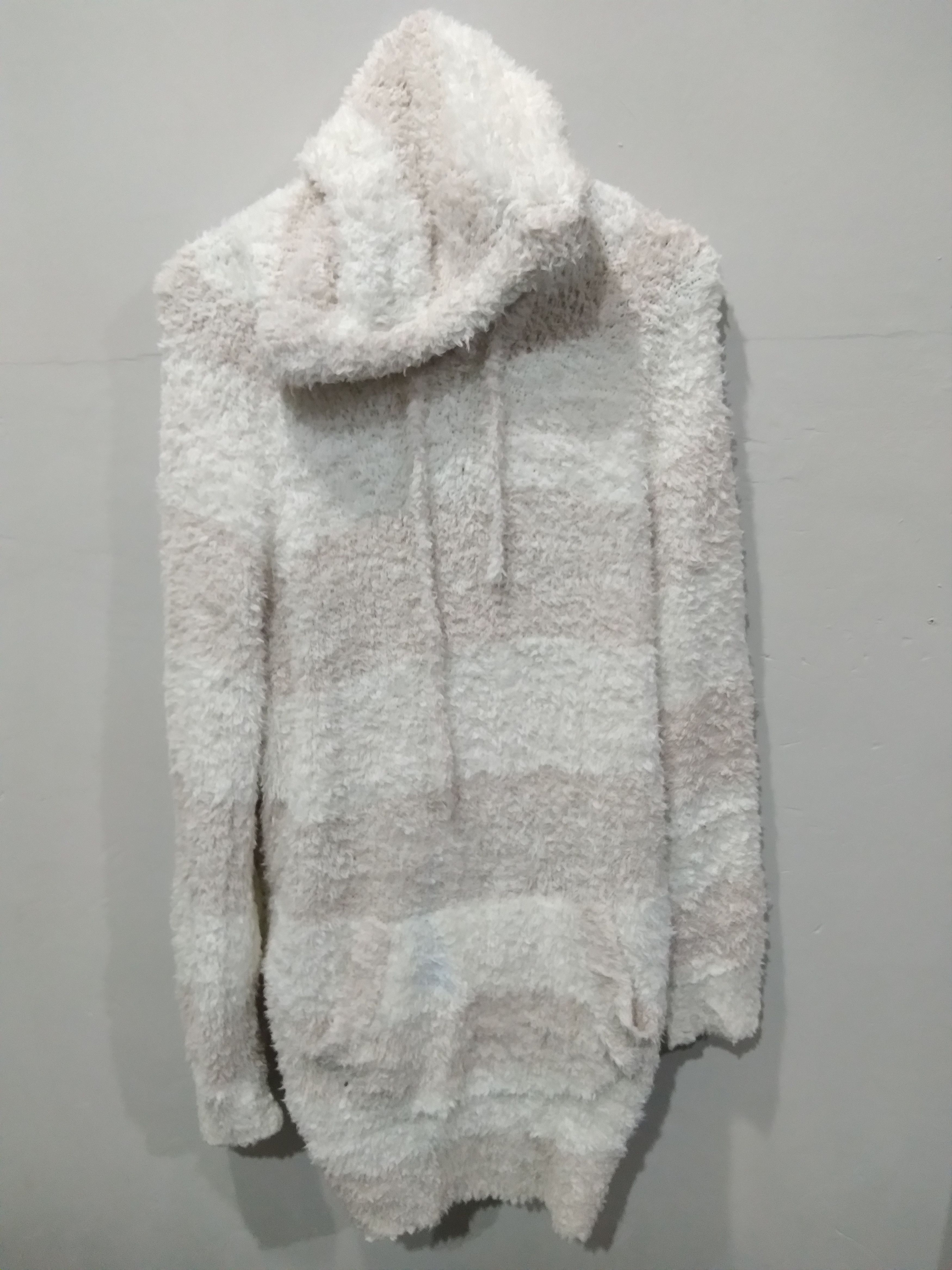 Japanese Brand GELATO PIQUE LONG SWEATER FAUX FUR Size ONE SIZE - 1 Thumbnail