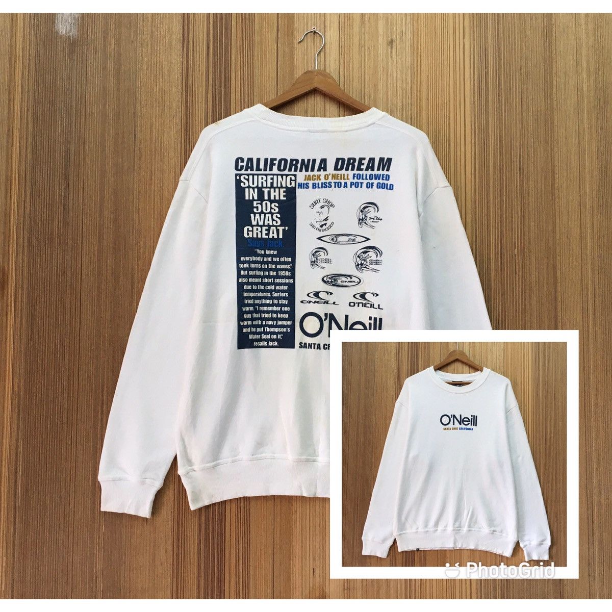 O'Neill O’Neill Surf Crewneck BigLogo Sweatshirt Size US L / EU 52-54 / 3 - 3 Thumbnail