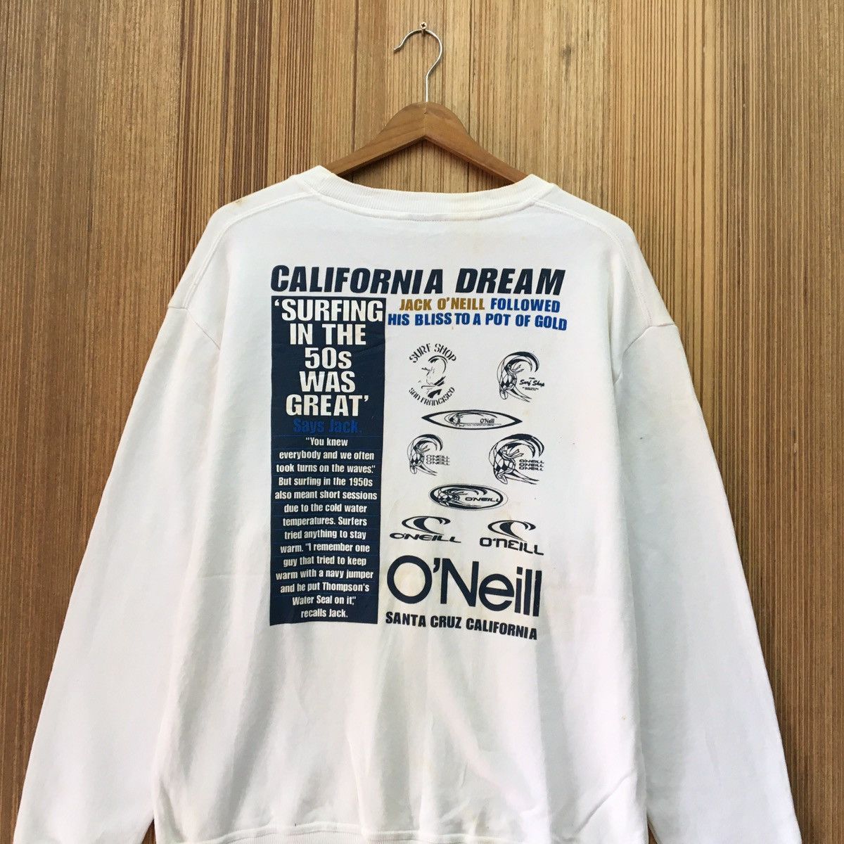 O'Neill O’Neill Surf Crewneck BigLogo Sweatshirt Size US L / EU 52-54 / 3 - 4 Thumbnail
