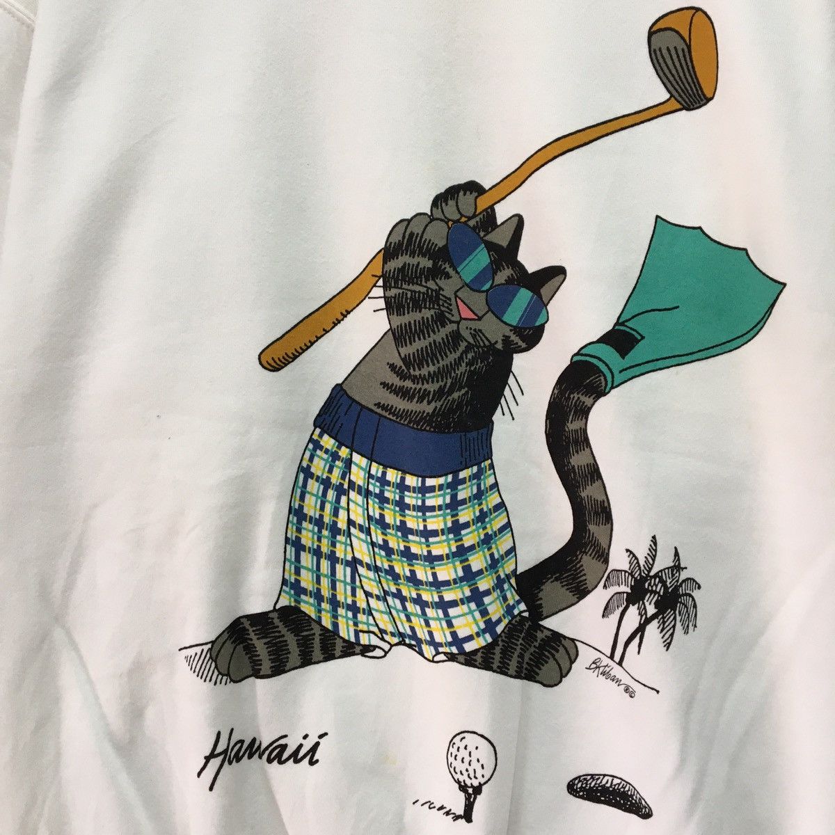 Vintage Vintage BKliban Cat Crewneck Sweatshirt Size US M / EU 48-50 / 2 - 7 Thumbnail
