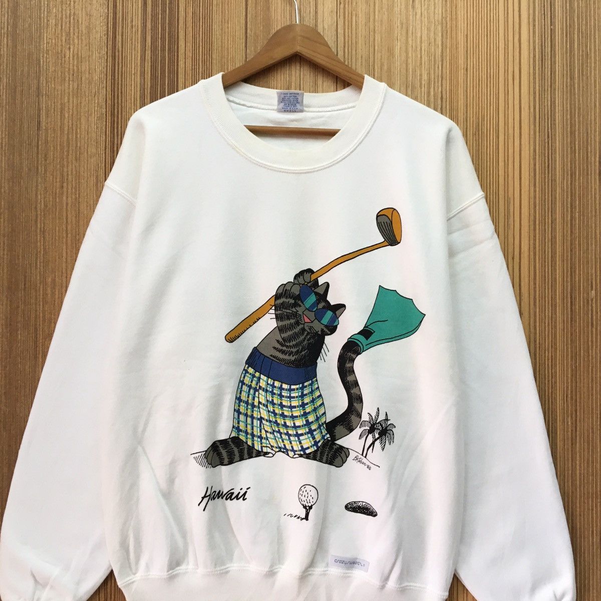 Vintage Vintage BKliban Cat Crewneck Sweatshirt Size US M / EU 48-50 / 2 - 3 Thumbnail