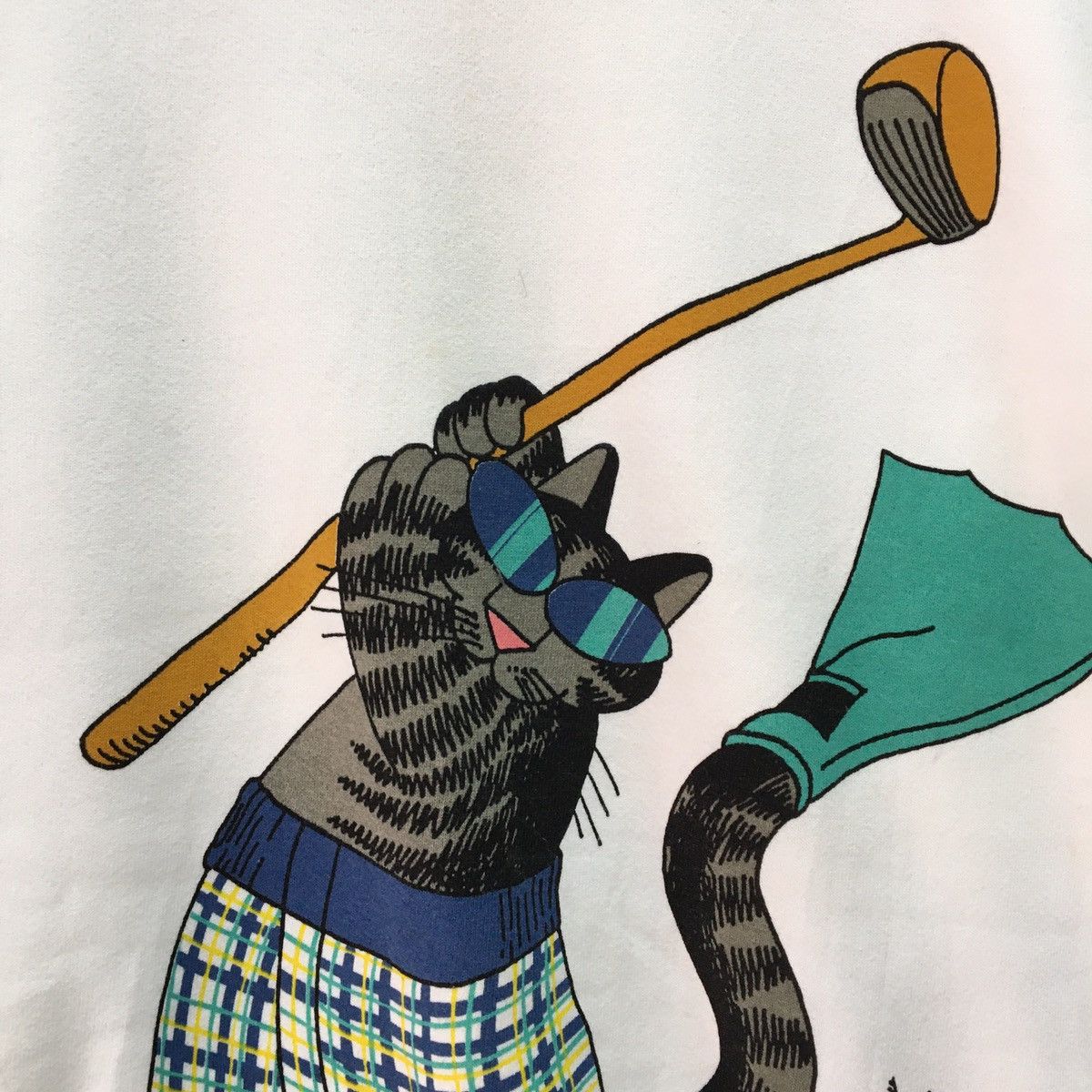Vintage Vintage BKliban Cat Crewneck Sweatshirt Size US M / EU 48-50 / 2 - 9 Thumbnail