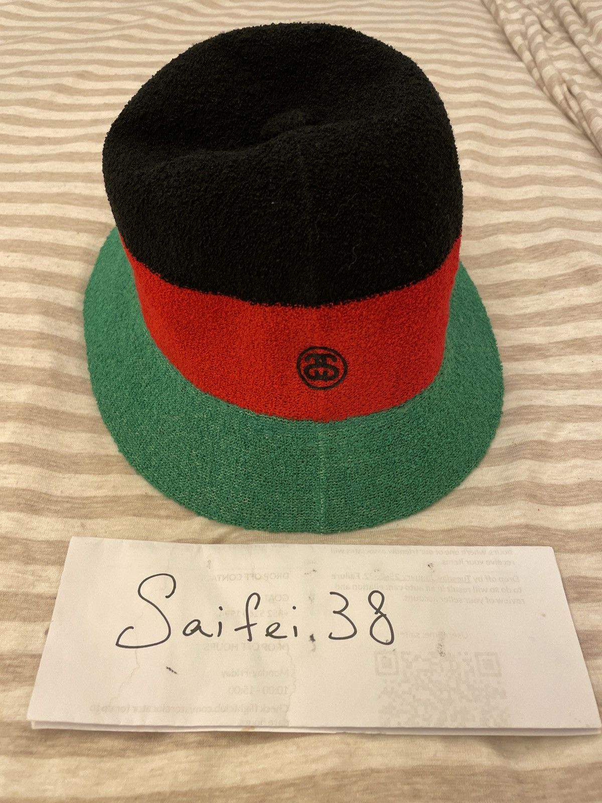Kangol Stussy Kangol x Stussy bucket hat Jamaica color Grailed