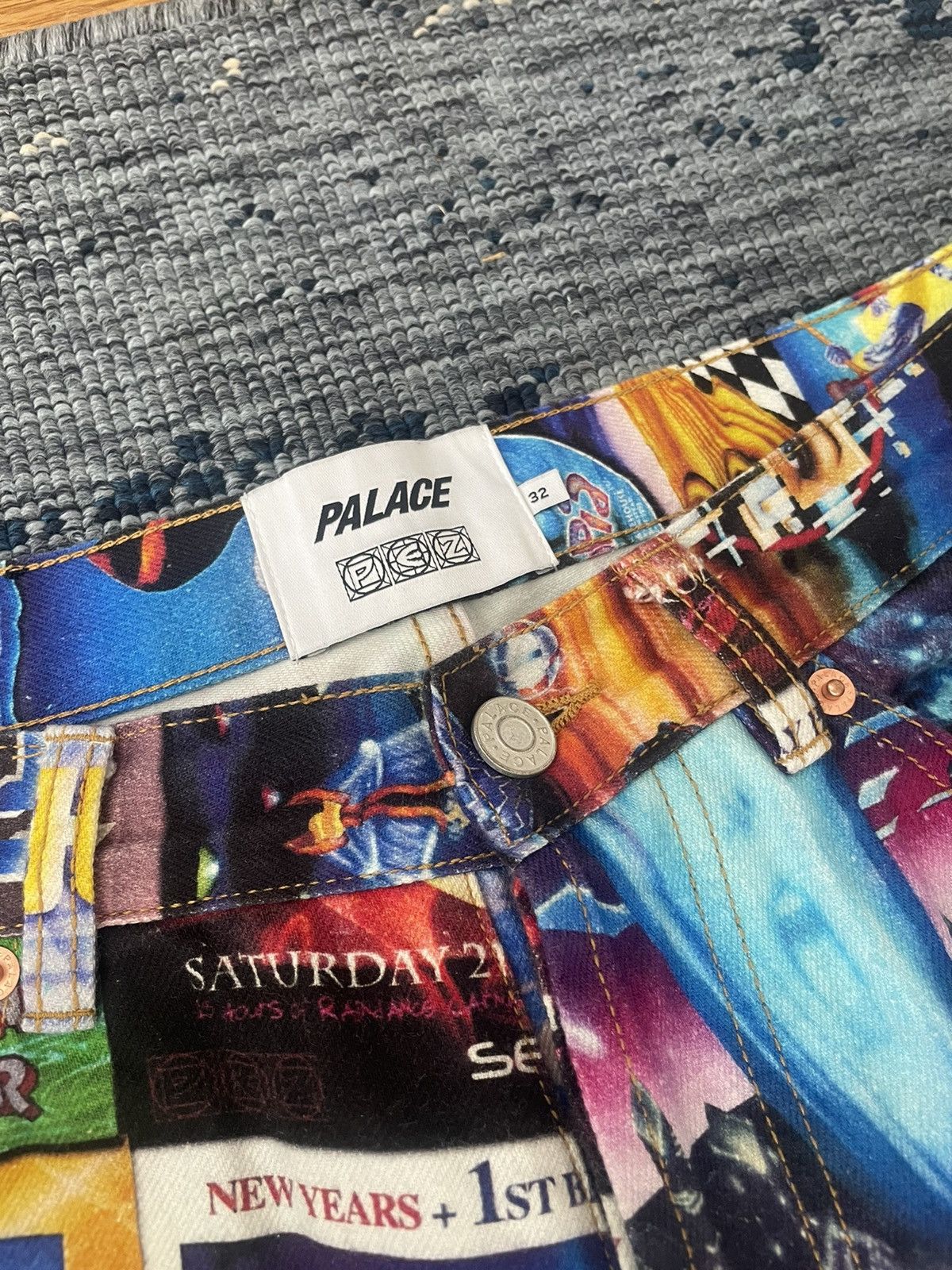 Palace Palace Pez Jeans Size US 32 / EU 48 - 3 Thumbnail