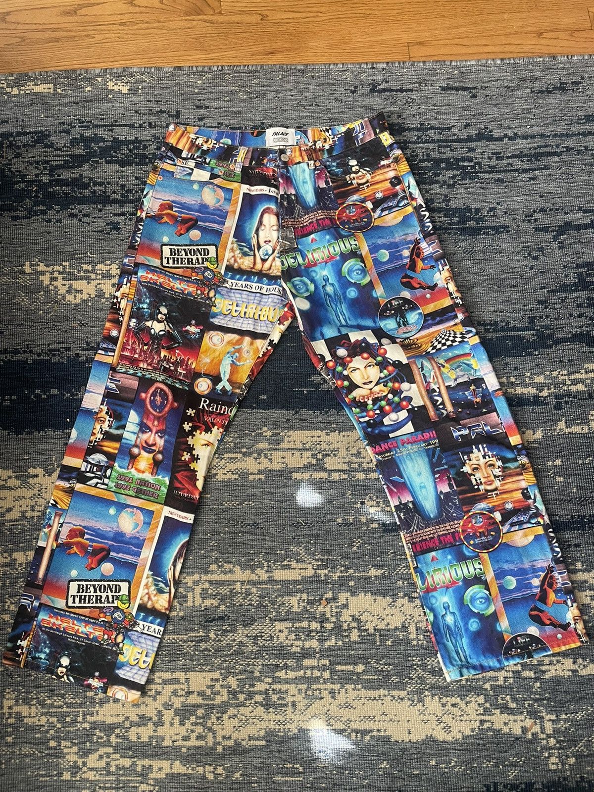 Palace Palace Pez Jeans Size US 32 / EU 48 - 1 Thumbnail