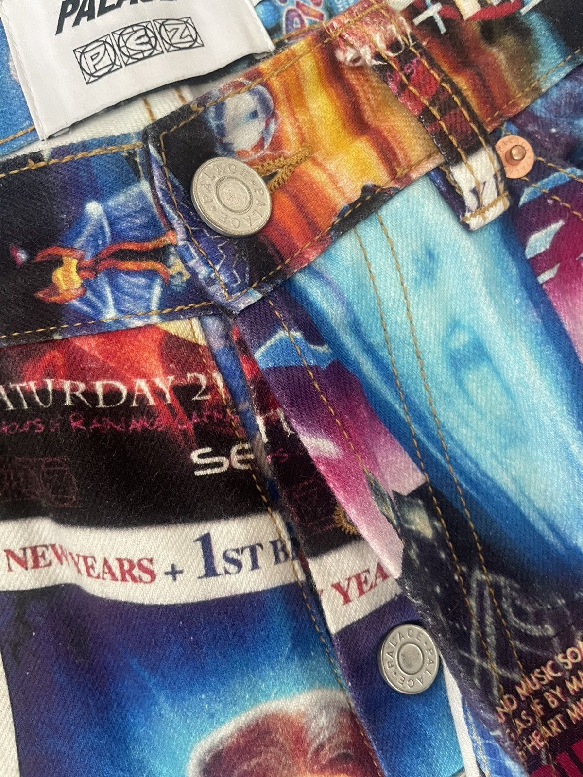 Palace Palace Pez Jeans Size US 32 / EU 48 - 4 Thumbnail
