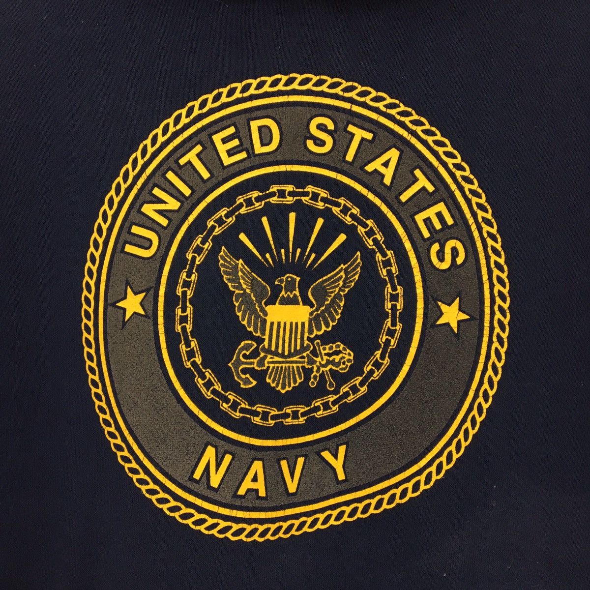 Vintage Vintage US Navy Hoodie Size US L / EU 52-54 / 3 - 8 Thumbnail