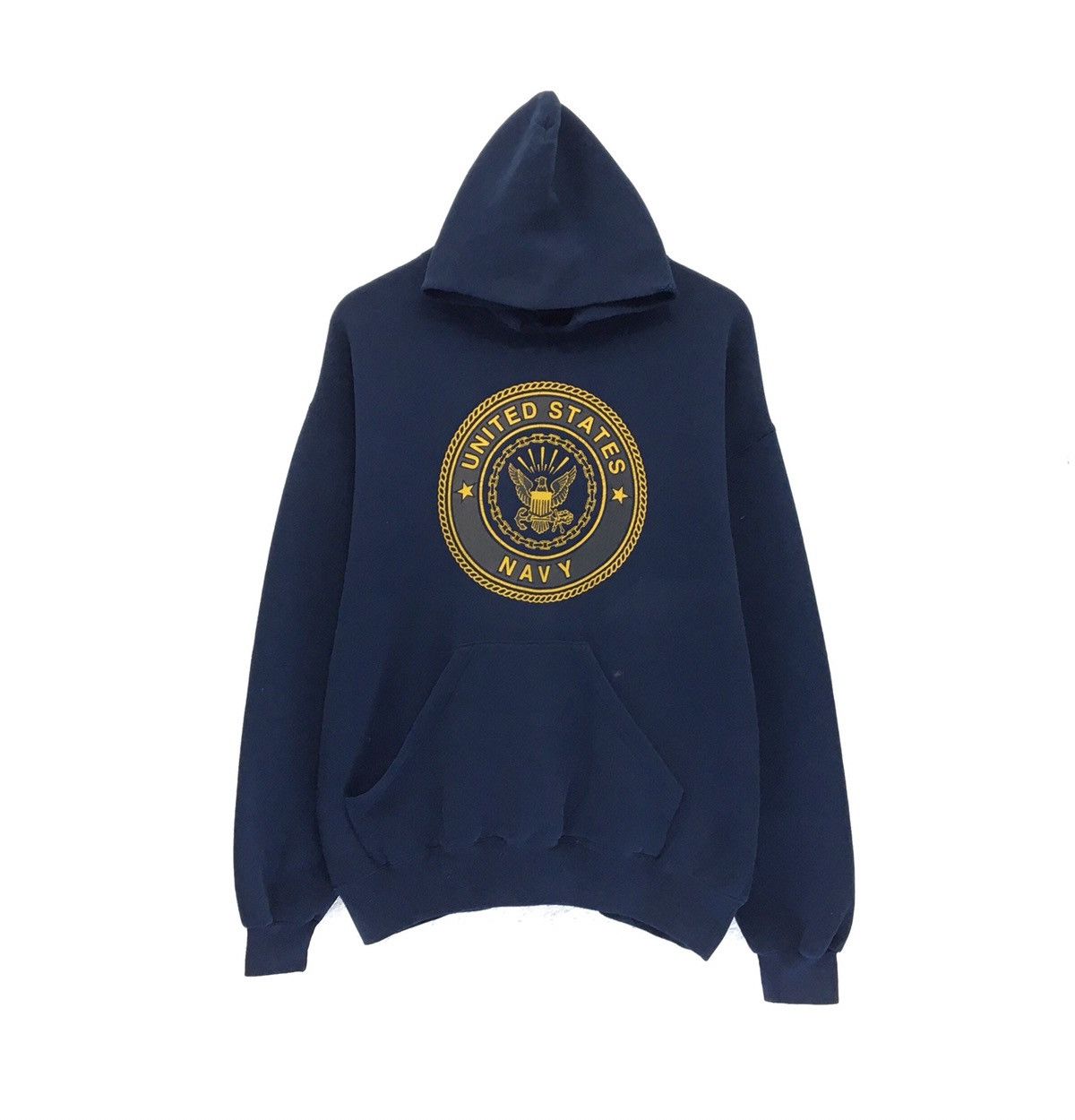 Vintage Vintage US Navy Hoodie Size US L / EU 52-54 / 3 - 2 Thumbnail