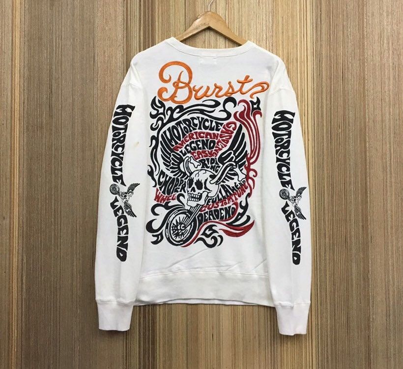Japanese Brand American Chopper Sukajan Design Sweatshirt Size US L / EU 52-54 / 3 - 1 Thumbnail