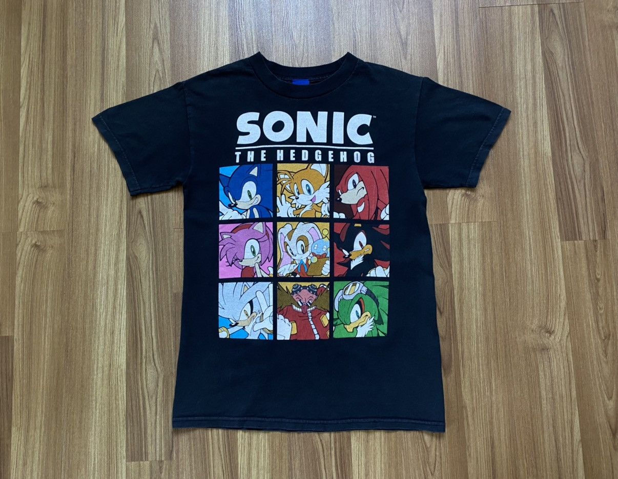 Vintage Vintage Sonic The Hedgehog T Shirt Tee Zelda Diablo Kong Size US S / EU 44-46 / 1 - 1 Thumbnail