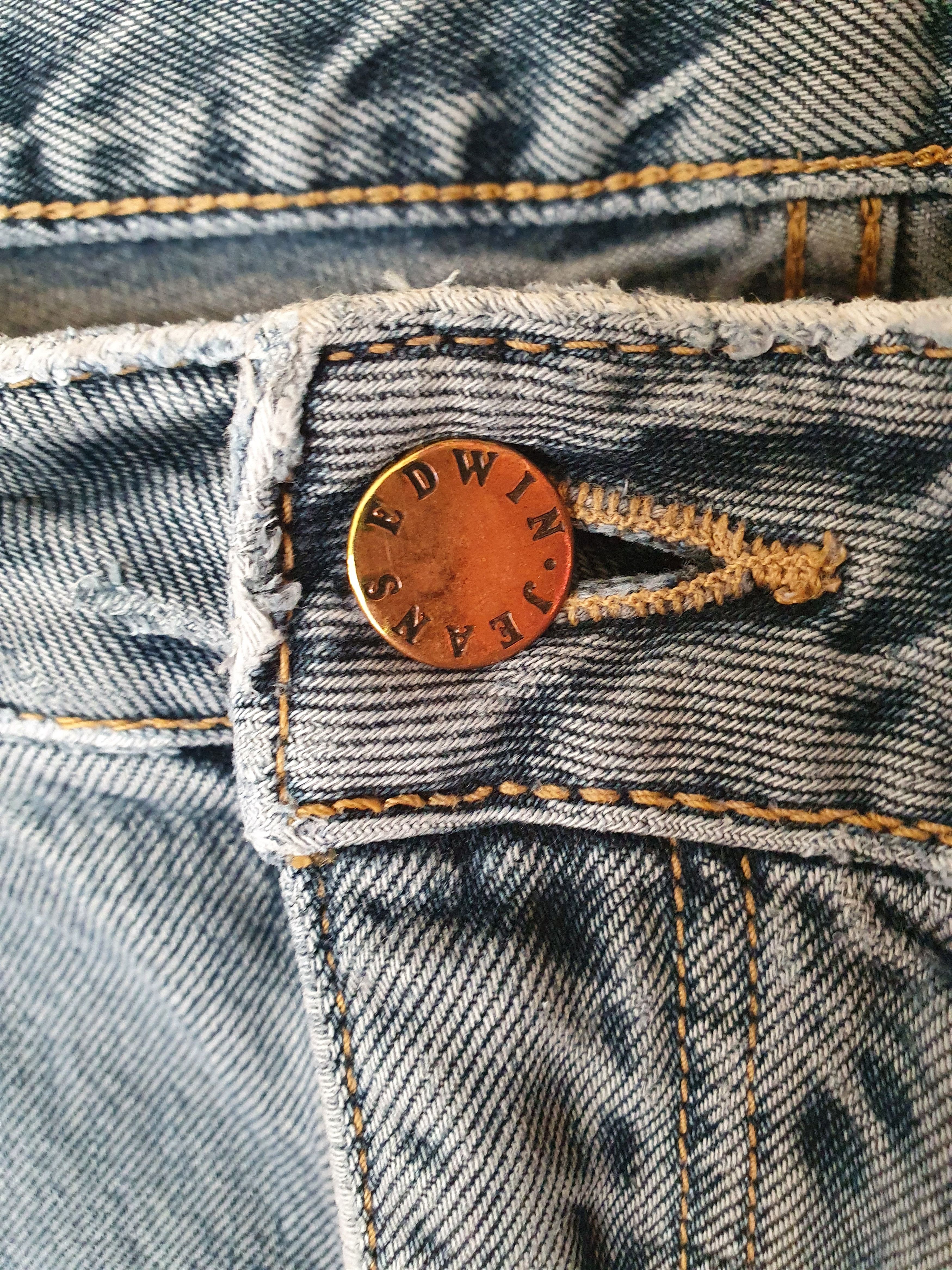 Edwin × Japanese Brand Edwin International Vtg Made in Japan jeans,sz 38/32 Size US 38 / EU 54 - 5 Thumbnail