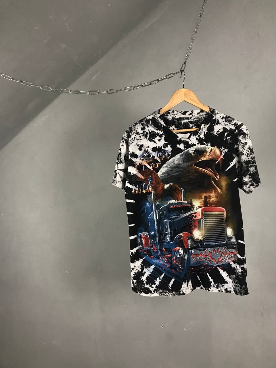 Vintage American Vintage animal overprinted tee Size US M / EU 48-50 / 2 - 1 Thumbnail
