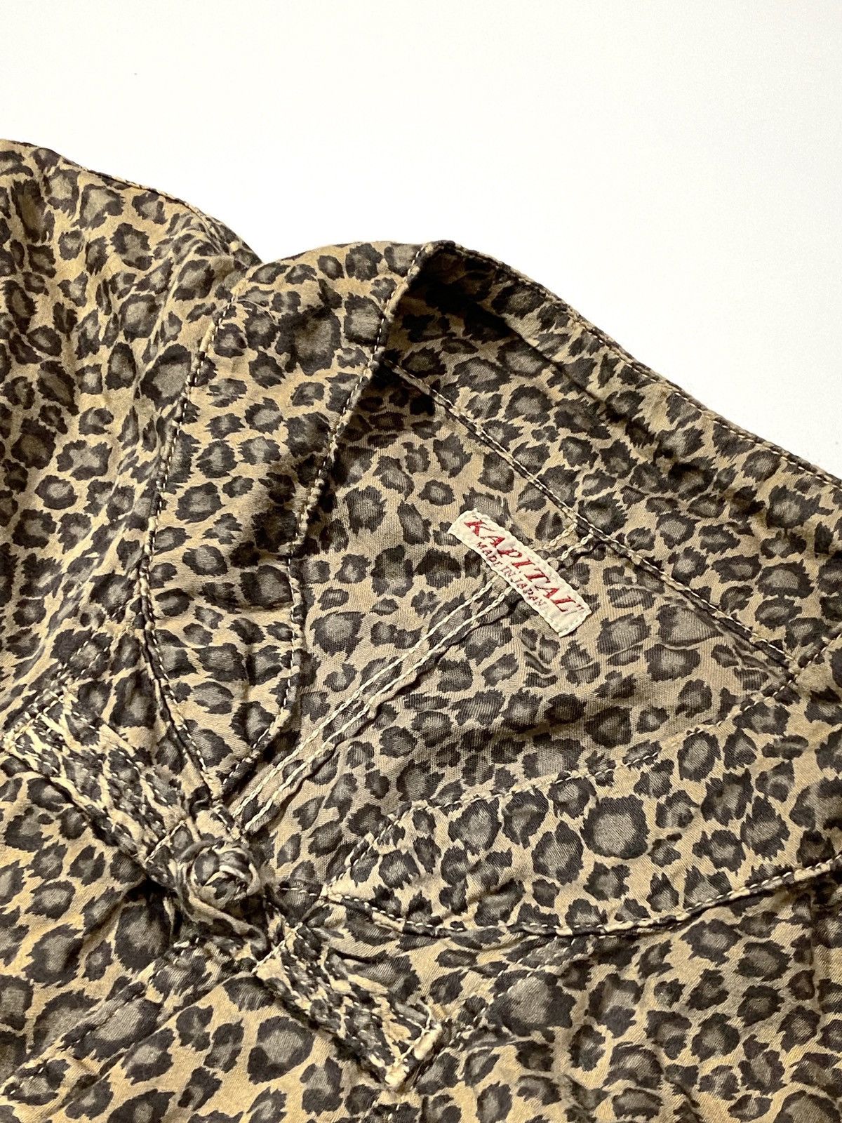 Kapital Kapital Leopard Mandarin Light Jacket Size US S / EU 44-46 / 1 - 3 Thumbnail