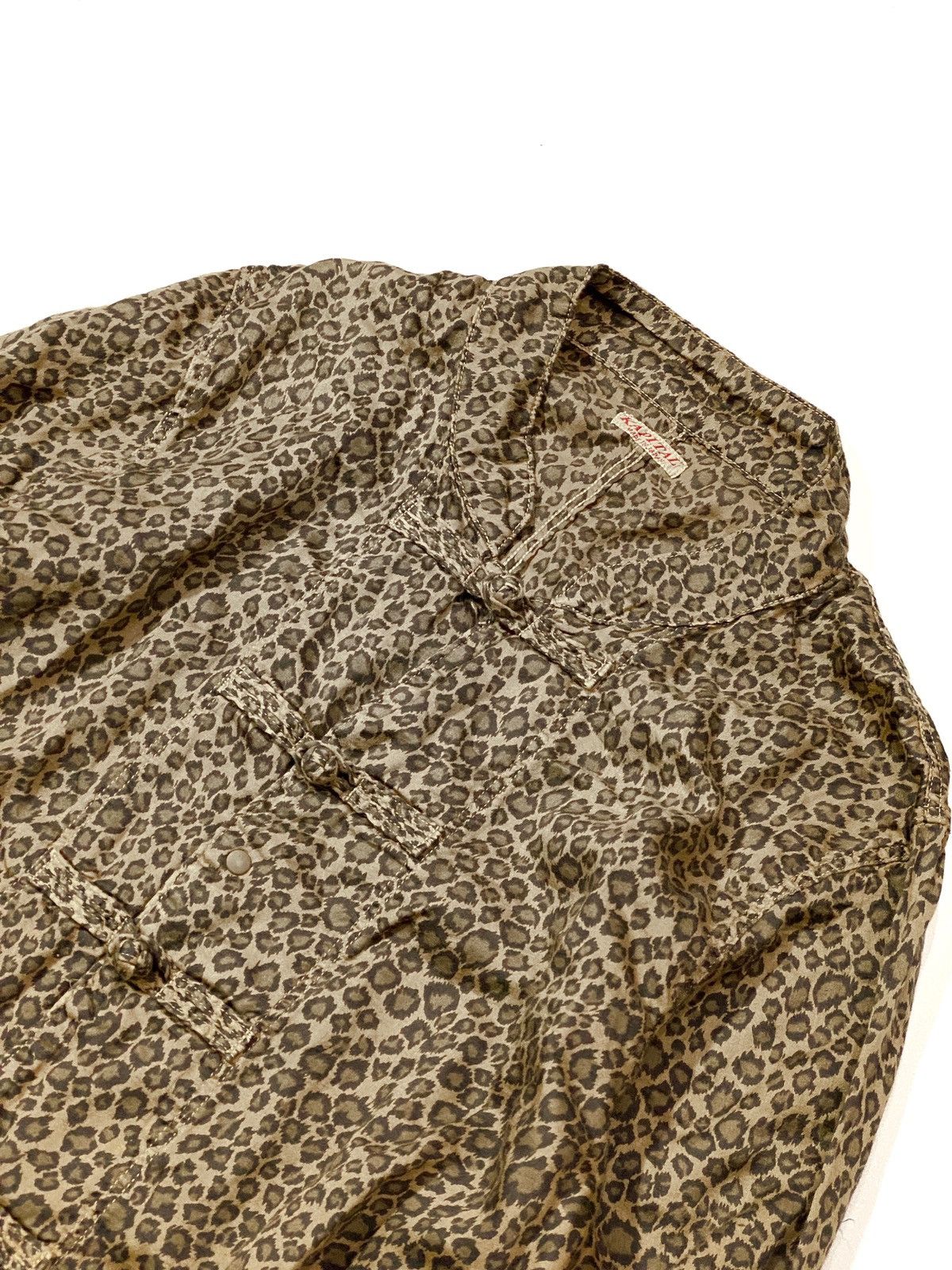 Kapital Kapital Leopard Mandarin Light Jacket Size US S / EU 44-46 / 1 - 1 Thumbnail