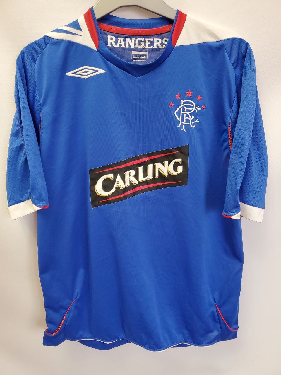 Umbro Umbro Rangers FC Season 2006-2007 Carling Home Shirt | Grailed