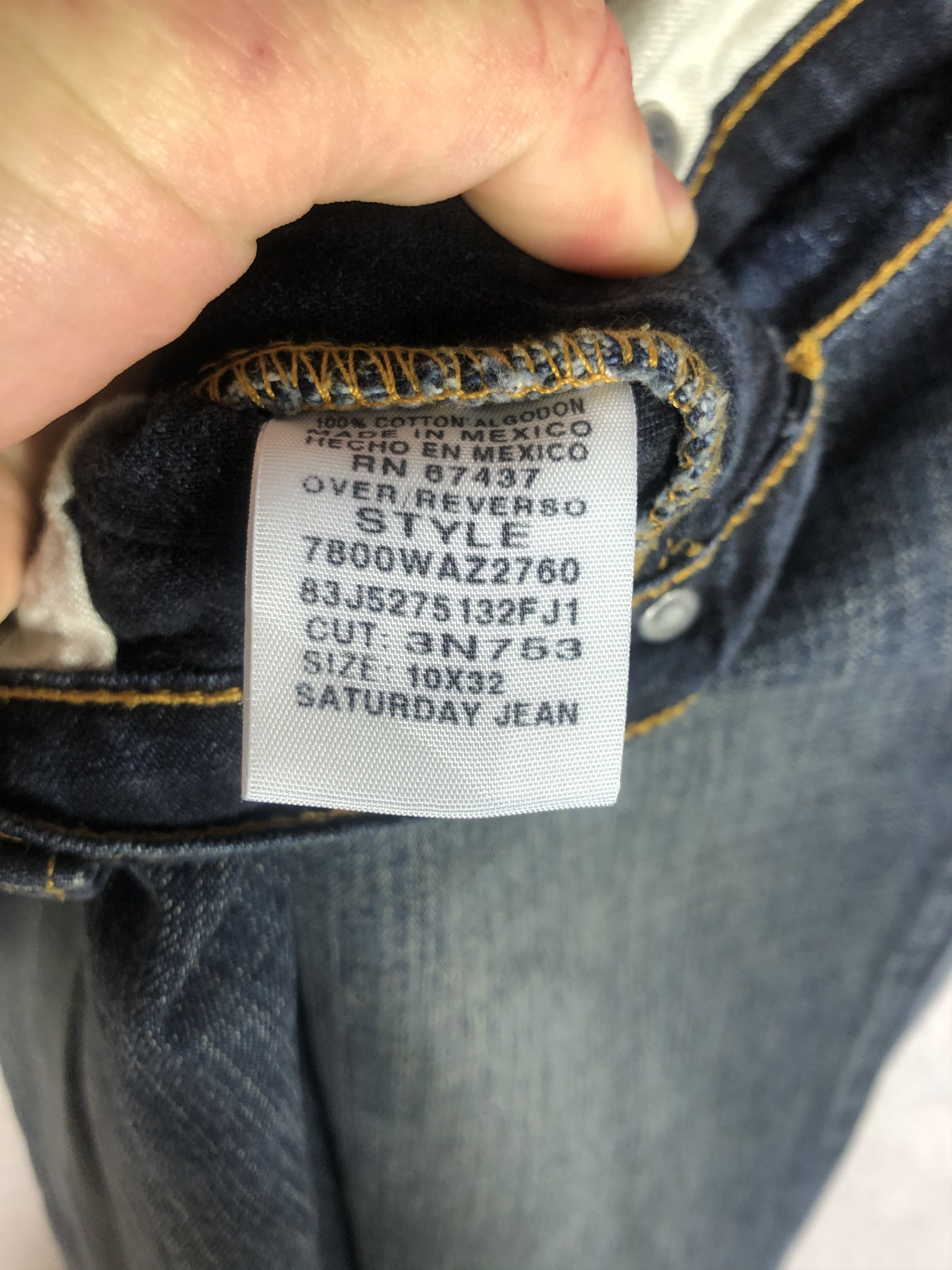 Ralph Lauren Vintage Ralph Lauren Jeans Company Denim Pants Working style Size US 32 / EU 48 - 10 Thumbnail