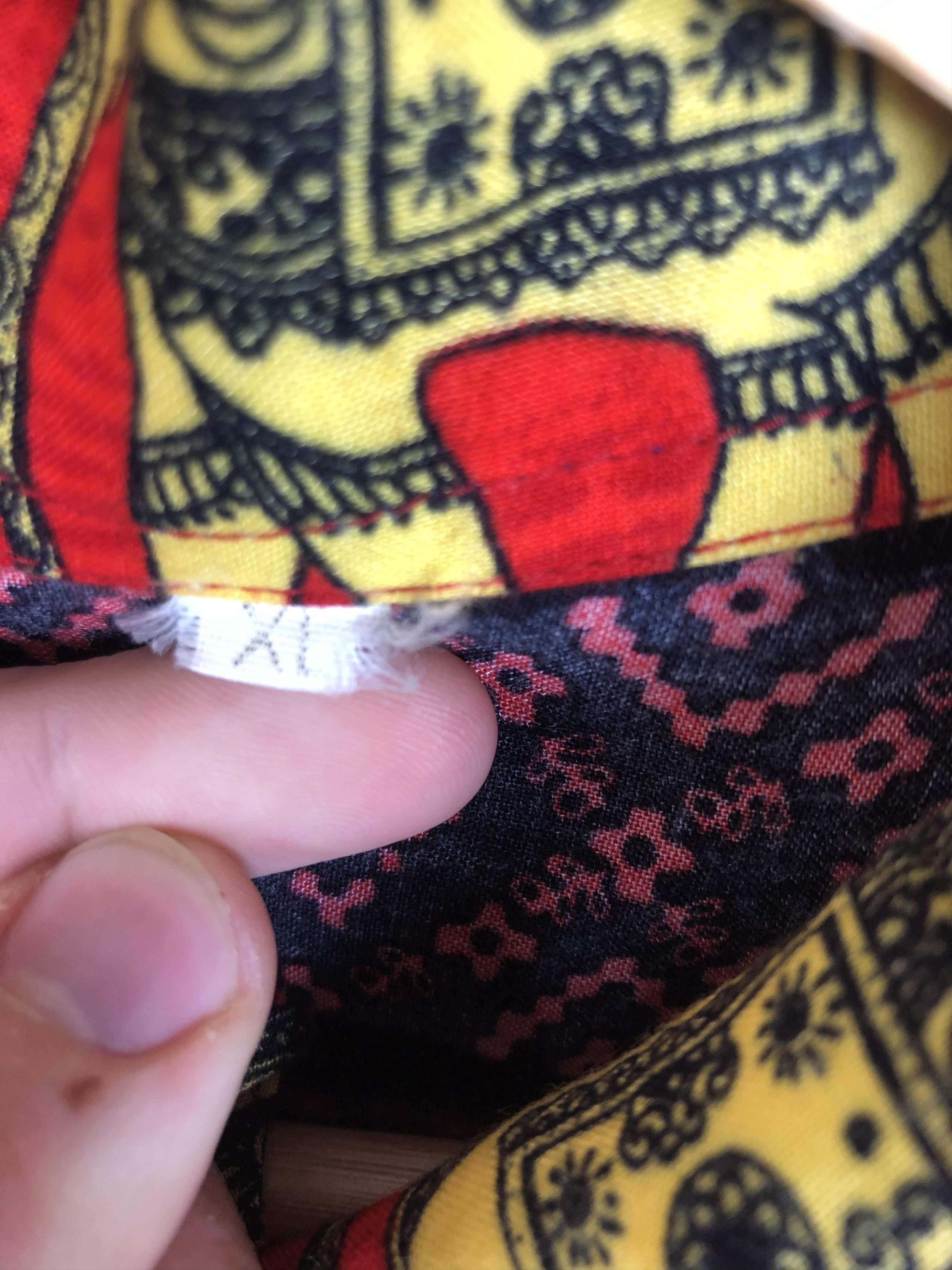 Other Vintage Indian Button Up Shirt Crazy Hawaiian Overprint Size US XL / EU 56 / 4 - 4 Thumbnail