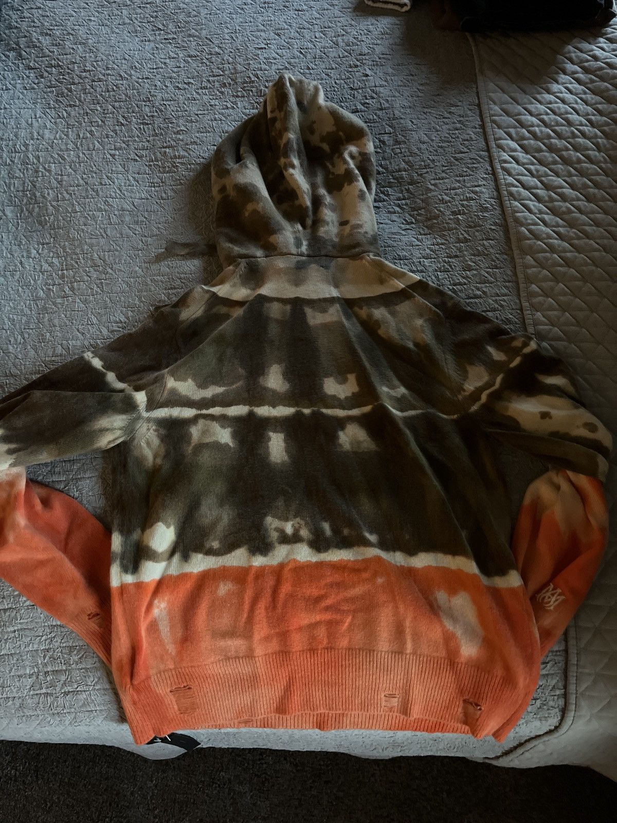 Amiri Amiri Wool Tie Dye Hoodie Rare Size US S / EU 44-46 / 1 - 2 Thumbnail