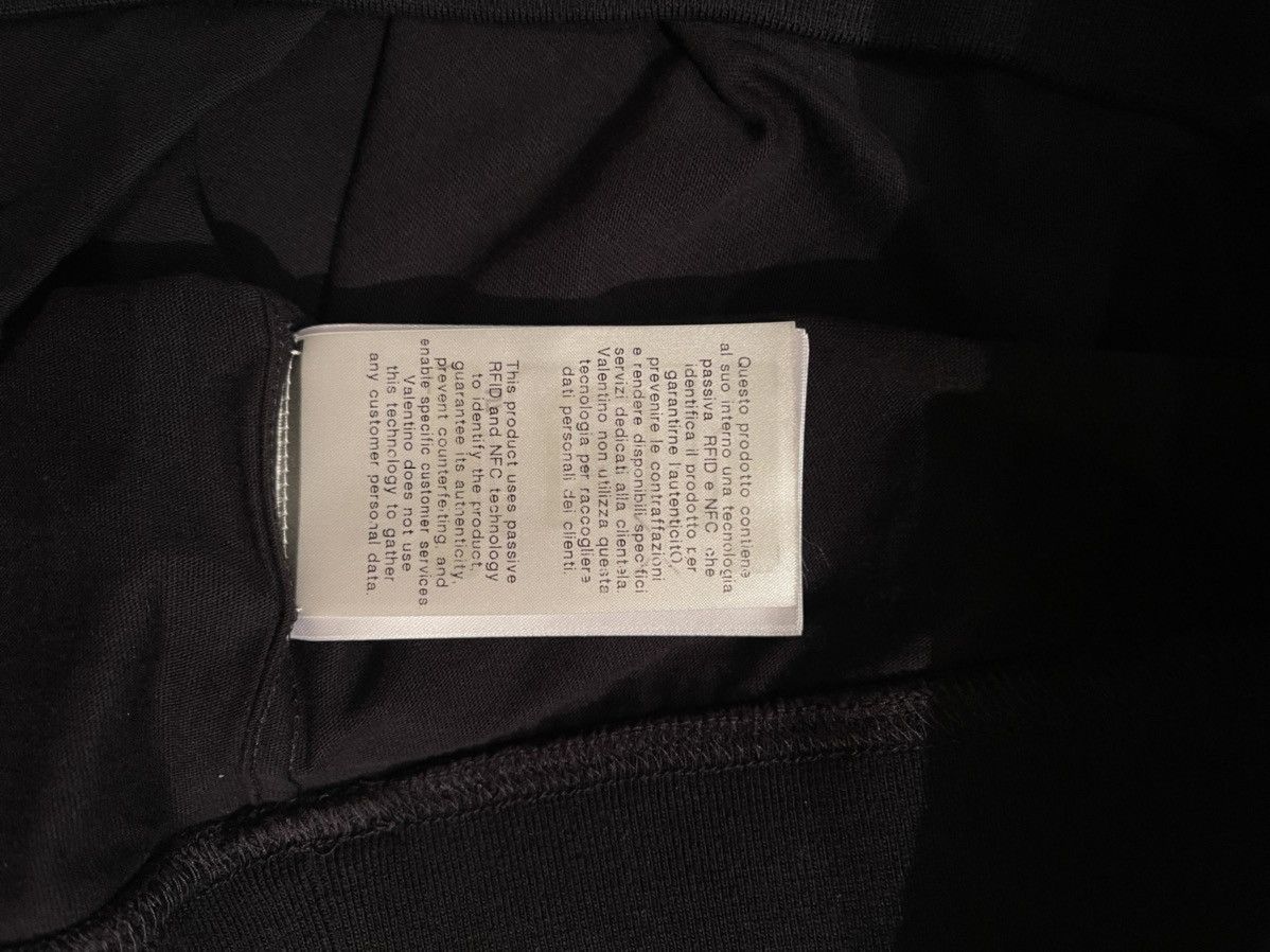 Valentino Valentino ‘VLTN’ Intarsia collar logo black T-shirt Size US L / EU 52-54 / 3 - 8 Thumbnail