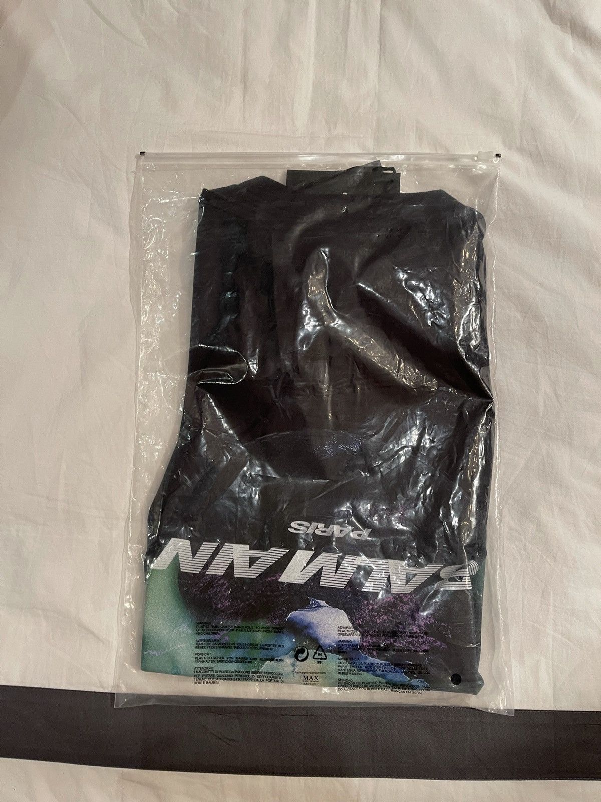 Balmain Balmain ‘Northern Lights’ black graphic T-shirt Size US XL / EU 56 / 4 - 3 Thumbnail