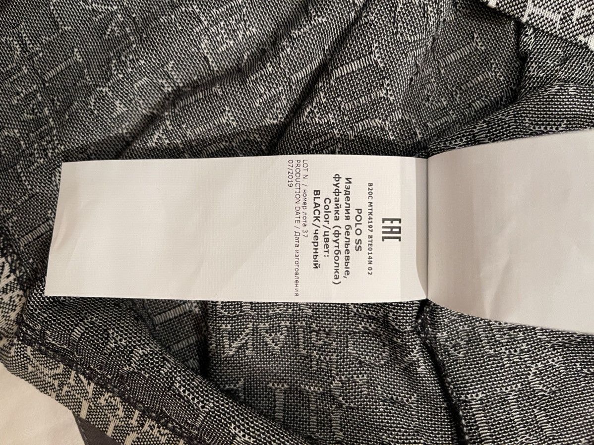 Billionaire Couture Billionaire Couture grey print Polo Size US L / EU 52-54 / 3 - 6 Thumbnail