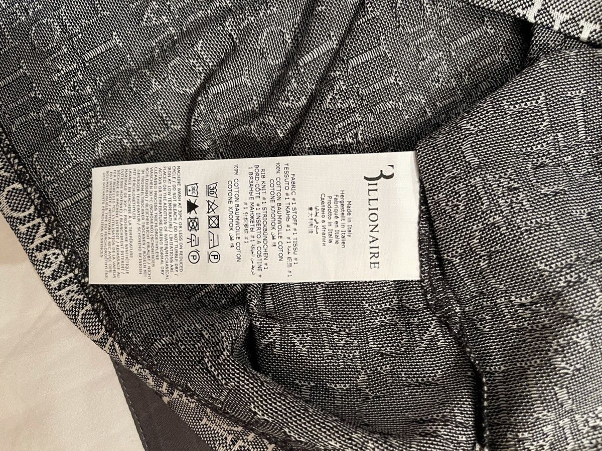 Billionaire Couture Billionaire Couture grey print Polo Size US L / EU 52-54 / 3 - 4 Thumbnail