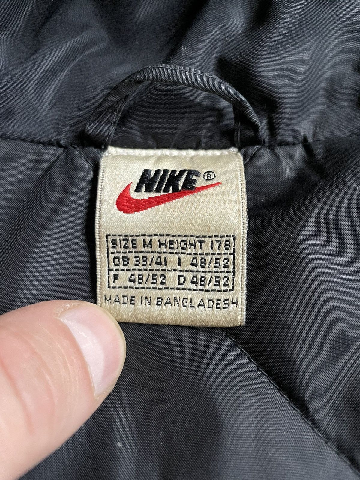 Nike × Vintage Vintage Nike Jacket Big Logo Swoosh Size M Size US M / EU 48-50 / 2 - 13 Thumbnail