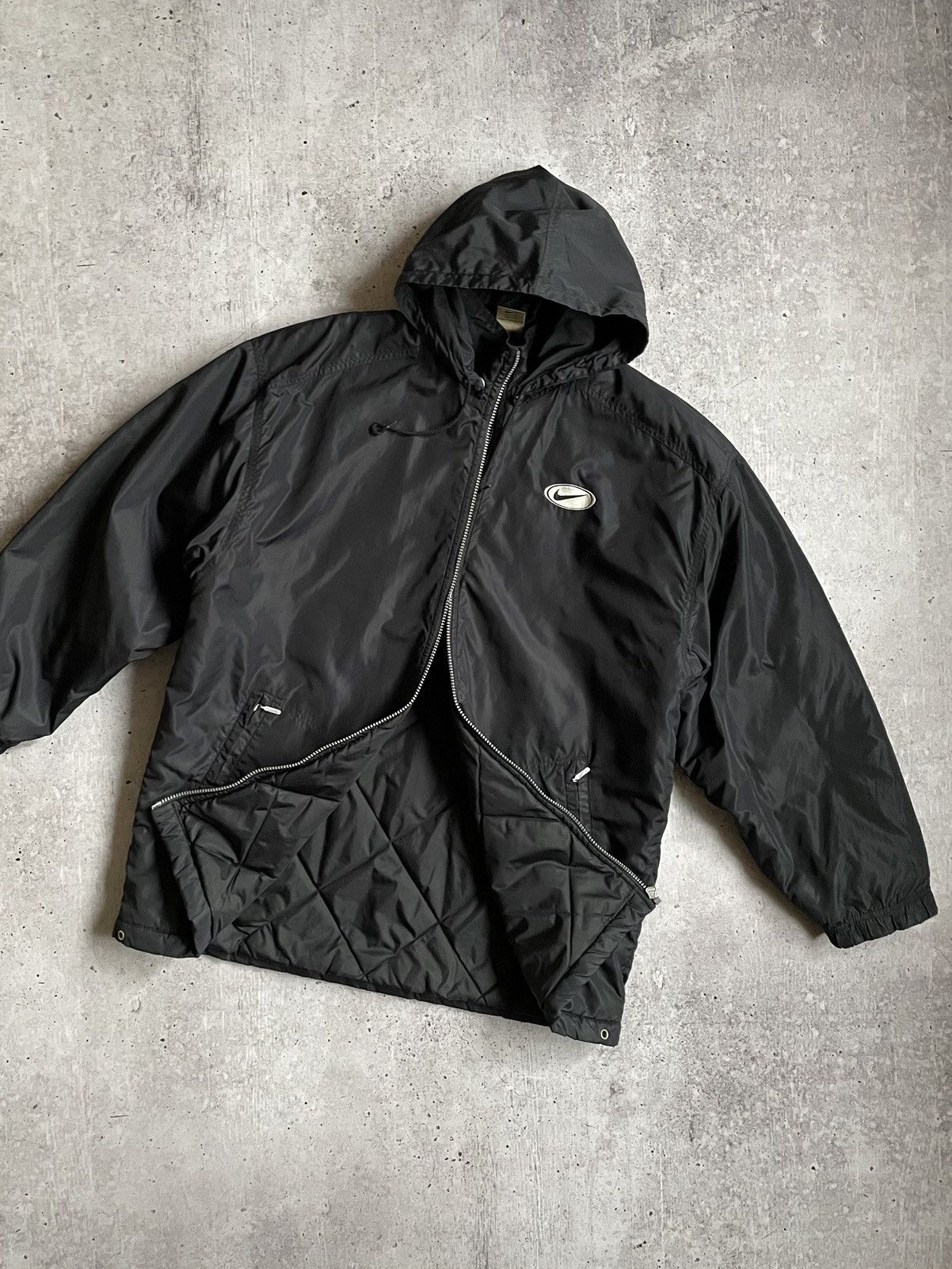 Nike × Vintage Vintage Nike Jacket Big Logo Swoosh Size M Size US M / EU 48-50 / 2 - 5 Thumbnail