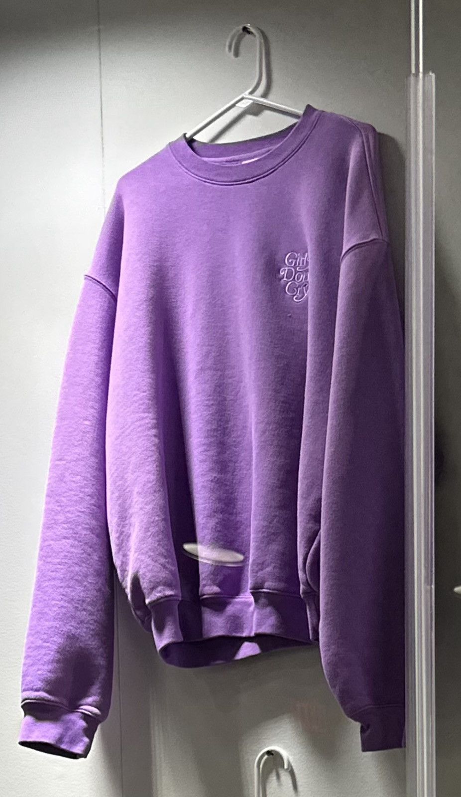 Coachella Girls Don't Cry Crewneck ラベンダー Coachella Girls Don´t Cry Crewneck ラベンダー