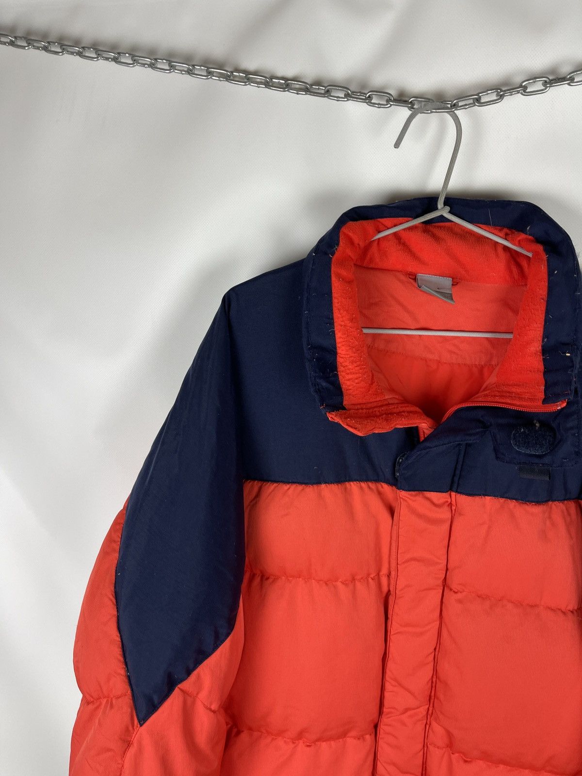 Nike Nike vintage y2k puffer down jacket quilt orange small logo Size US XL / EU 56 / 4 - 4 Thumbnail