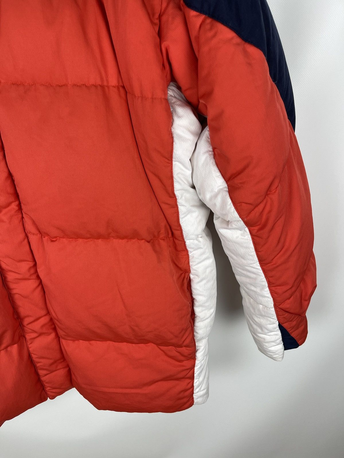 Nike Nike vintage y2k puffer down jacket quilt orange small logo Size US XL / EU 56 / 4 - 14 Thumbnail