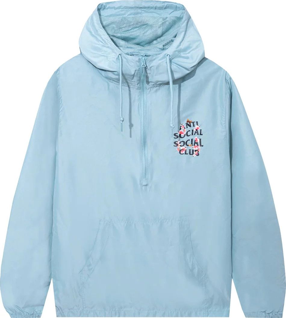 Anti social social club Kkoch blue anorak