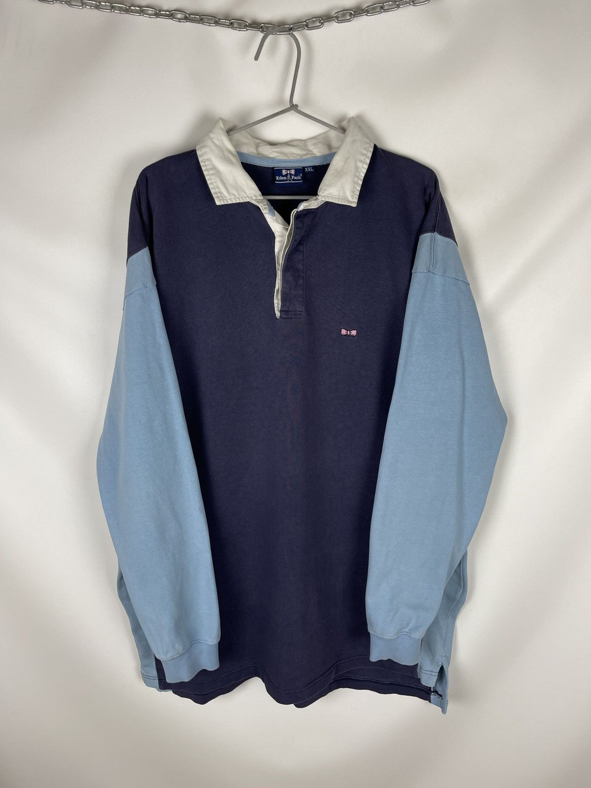 Eden Park Eden Park vintage 90s SKI Jeu Sans Ballon! Rugby polo shirt Size US XXL / EU 58 / 5 - 2 Thumbnail