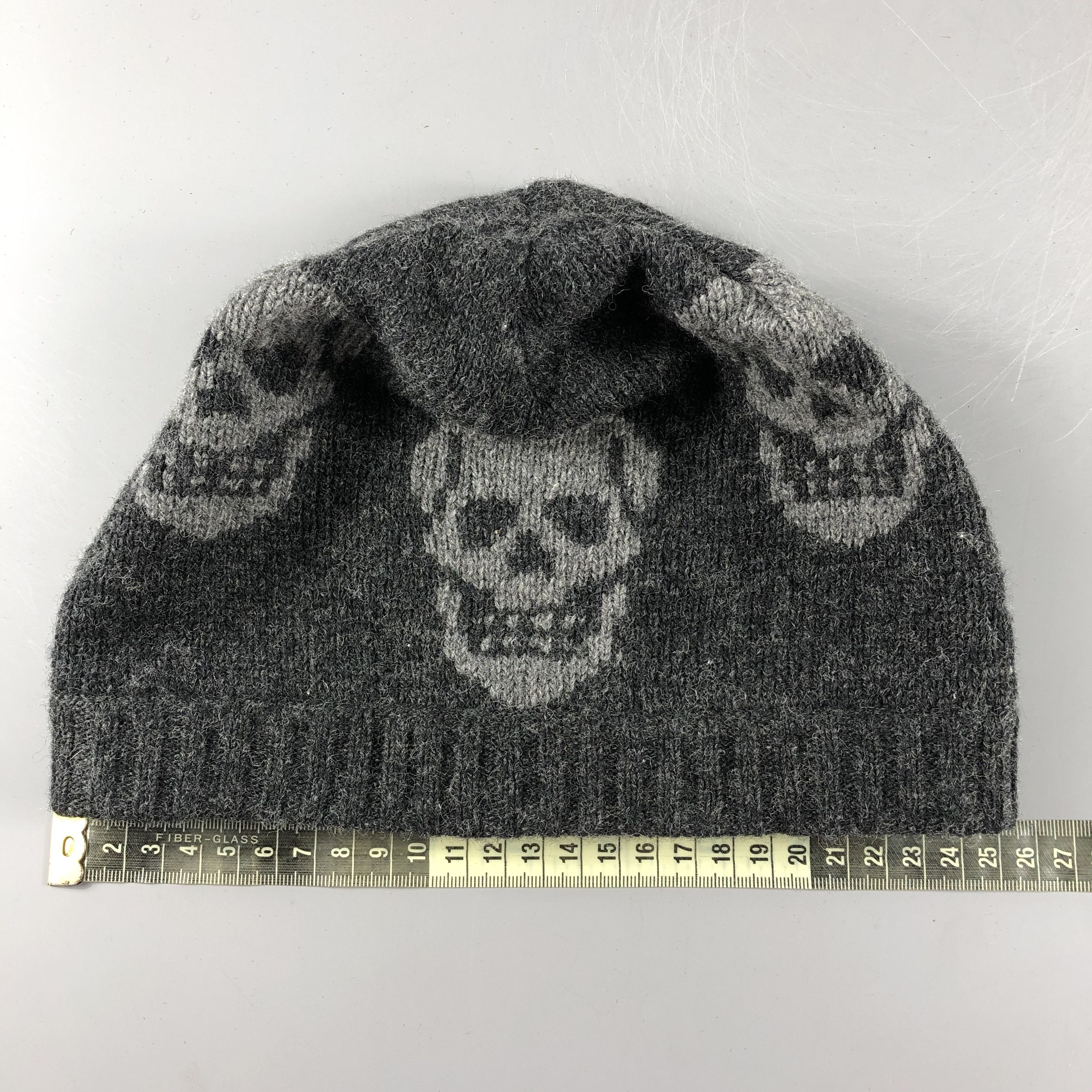 Hysteric Glamour × Vintage Hysteric Glamour Hats Skull Beanie Harajuku Snow Hat B194 Size ONE SIZE - 4 Thumbnail