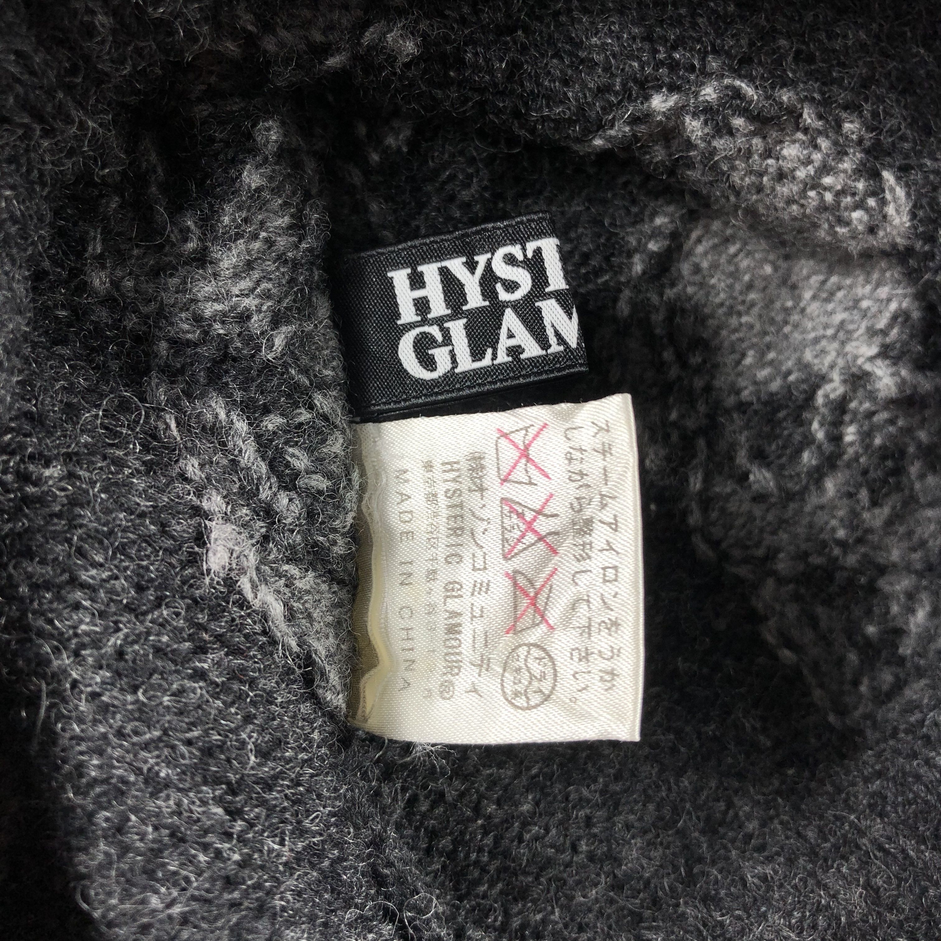 Hysteric Glamour × Vintage Hysteric Glamour Hats Skull Beanie Harajuku Snow Hat B194 Size ONE SIZE - 5 Thumbnail