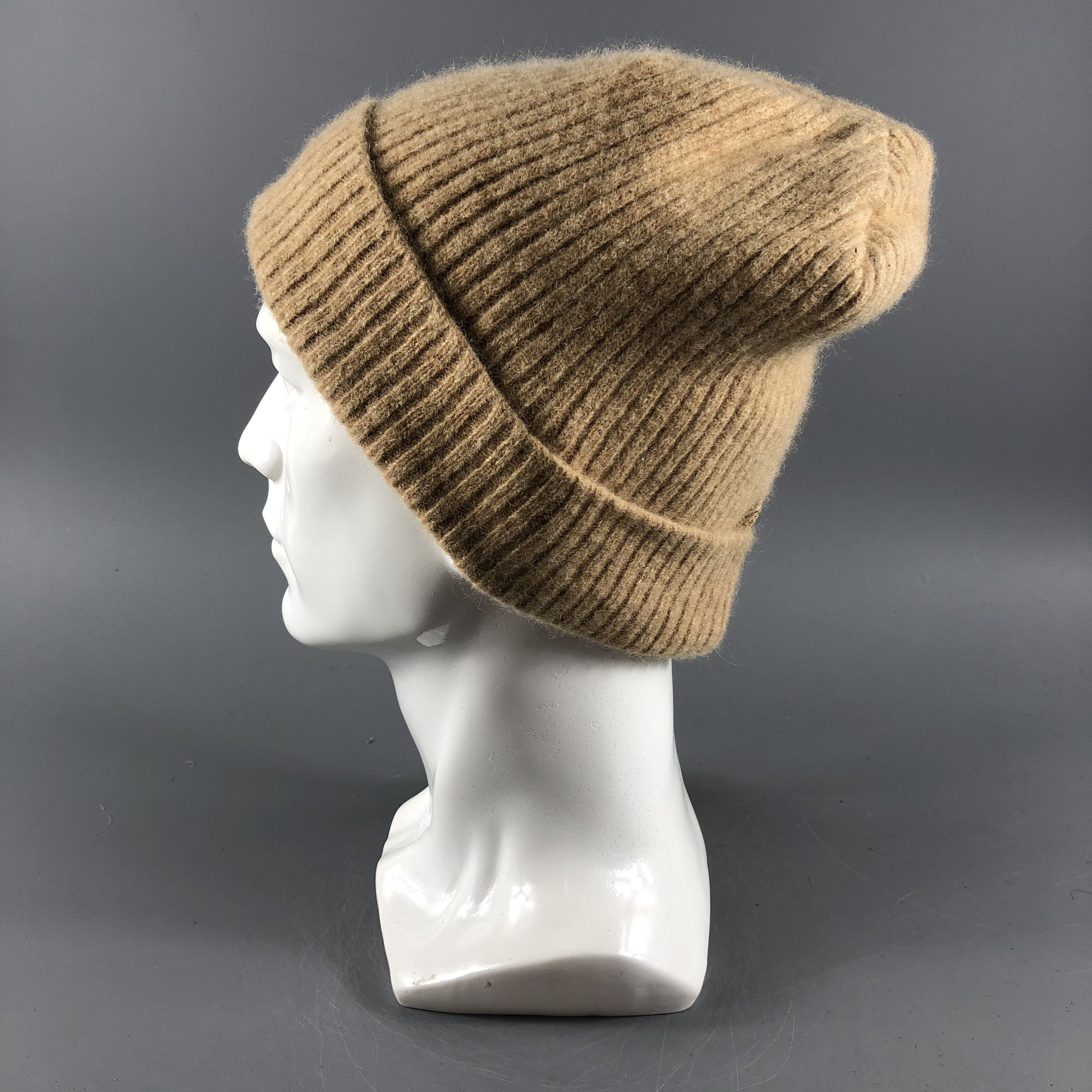 Burberry × Vintage Burberry Hats Wool Beanie Snow Hat Snow Cap B218 Size ONE SIZE - 2 Thumbnail